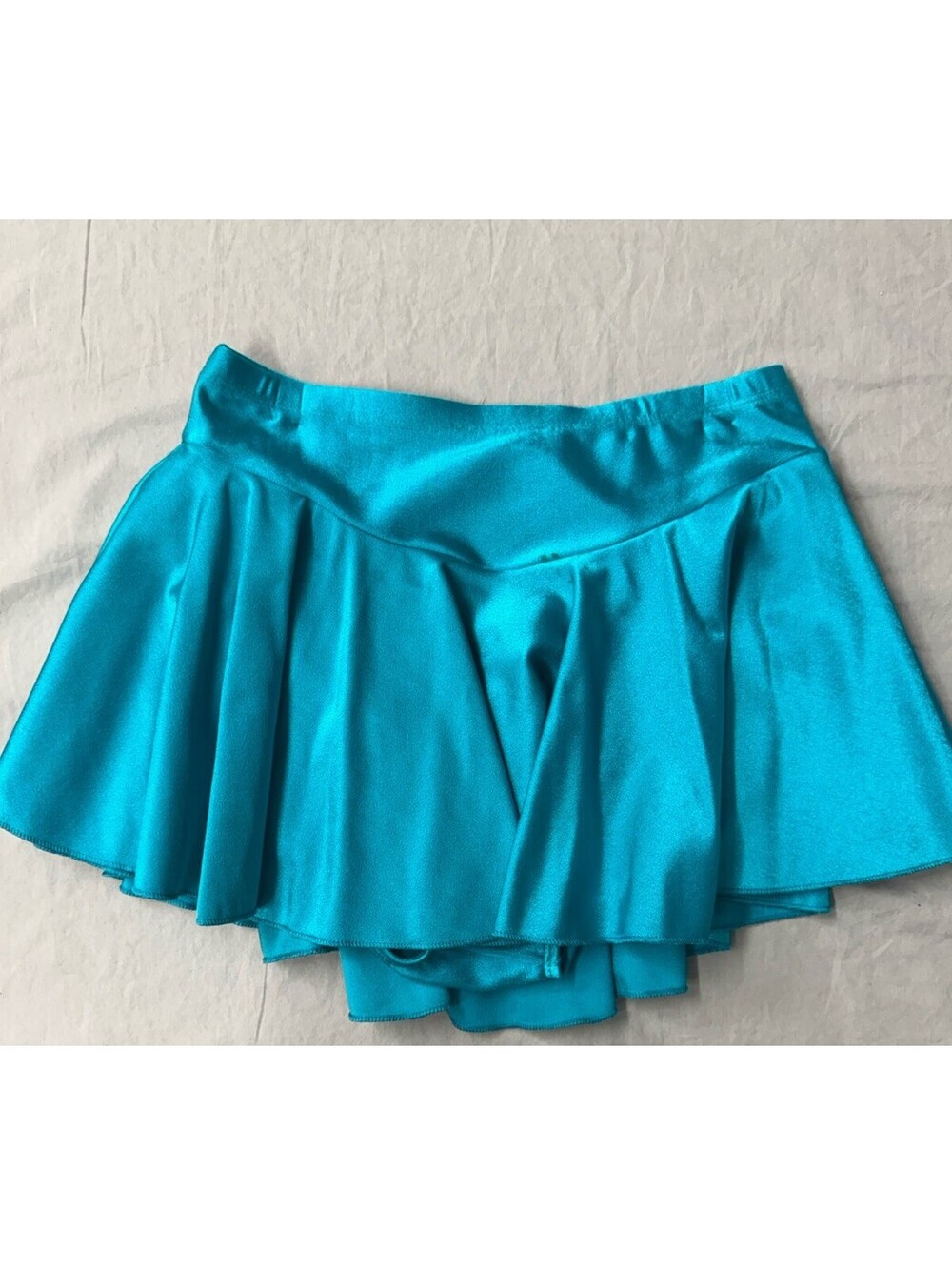 Body Wrappers Leotard Skirt Teal/turquoise Size Medium